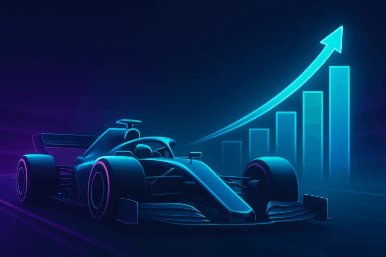 Neon Futuristic Race and Growth