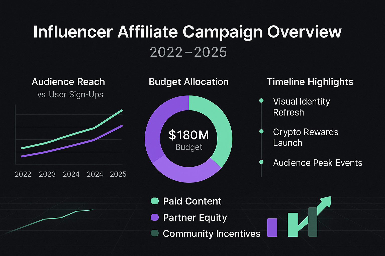 Influencer Affiliate Campaign Overview 2022–2025